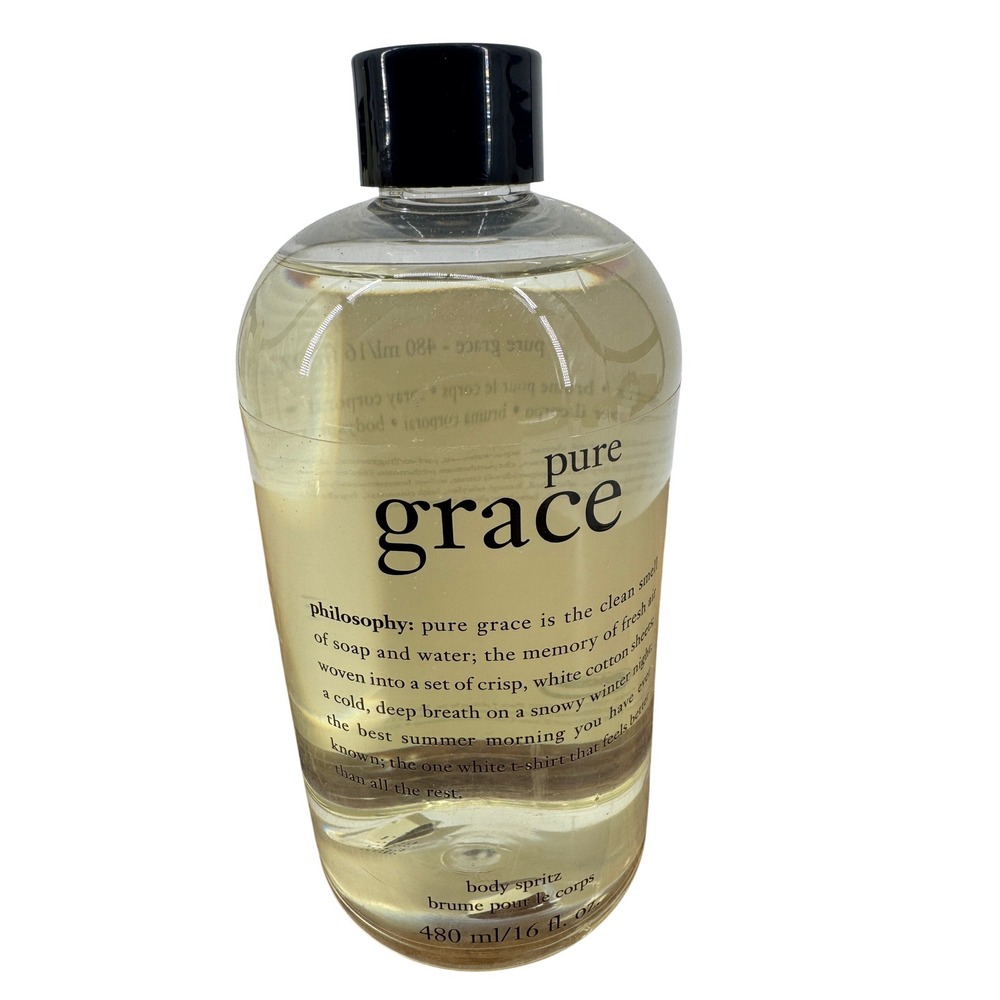 Philosophy Pure Grace Body Spritz Women 16oz Clear Clean Fresh Fragrance Mist
